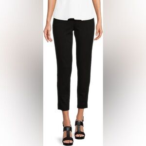 Michael Kors Dark Blue Skinny Leggings Trousers L Cotton Blend Designer Pants